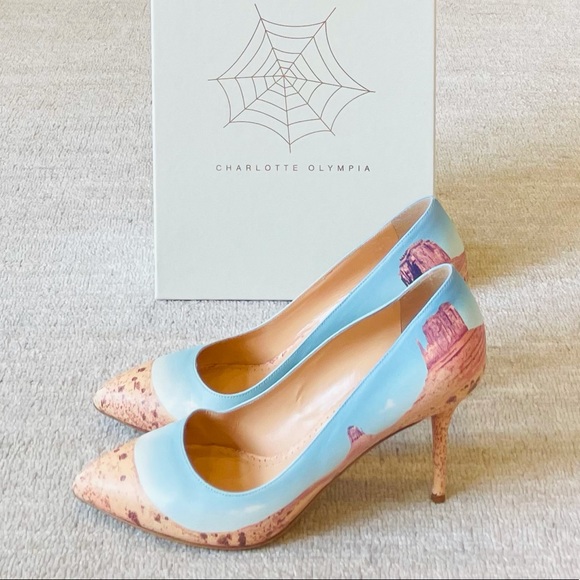 Charlotte Olympia Panoramic Desirée Pumps - Picture 4 of 8